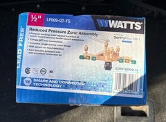 Watts 1/2” LF009-QT-FS Reduced Pressure Zone Assembly