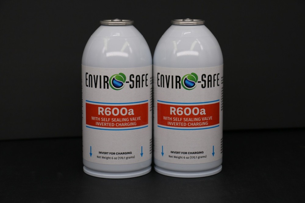 Enviro-Safe R-600a Refrigerant with 7/16″ Self Sealing K28 6 oz Case/2 #8070