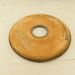 Bay State Abrasives 17A120N8VS2KS 12″x.500×3″ Angled Face Grinding Wheel 2070RPM
