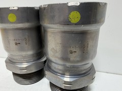 Lot Of (2) Viega 25121 1-1/2″ MegaPressG Male Adapter Carbon Steel P x MPT