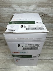 Gammex Non-Latex PI Green Surgical Glove NovaPlus *1 Box* Size: 8.5 *See Date*