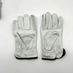PIP 68-163 Driver Gloves Size Medium Split Cowhide Leather Vending Pks 6 Pairs