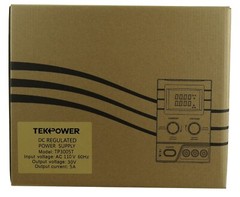 Variable Linear DC Power Supply, 0-30V @ 0-5A with Alligator Test Leads