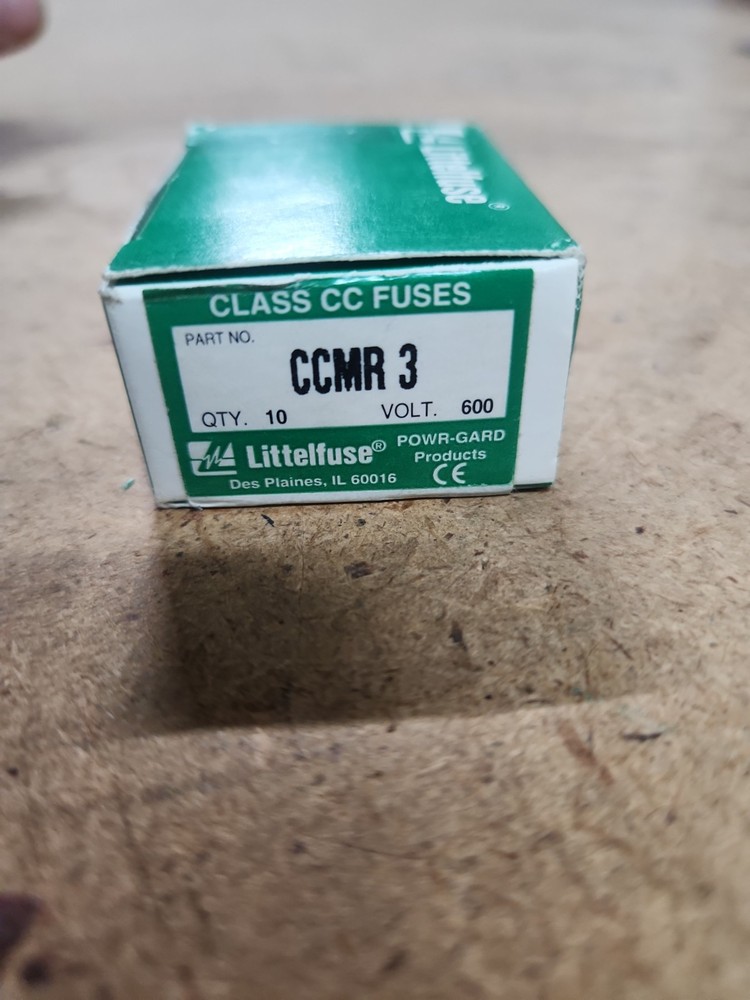 10pcs/box Littelfuse CCMR-3 Fuses TIME DELAY Fuse CCMR3 CCMR 3A 600Vac
