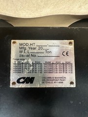 Columbus McKinnon P2-A 2 Ton Plain Clevis Trolley