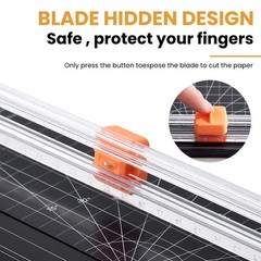ISDIR A4 Paper Cutter Slicer, 12 Inch Paper Trimmer Scrapbooking Tool Supplies