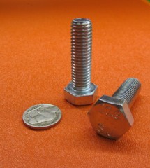 Tap Bolt Metric, FT, GR 10.9 Zinc M12 x 1.75 x 40 mm Length, 25 Pcs