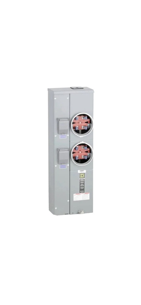 Square D MP22-125 200 AMP 2 meters 125 Amps per Meter OH or UG SAME AS WEP2211