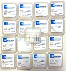 *17 Packs* Brasseler USA EndoSequence Hand File Size 8–20 21mm Stainless Steel
