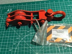 Crosby Western McKessick #4 2-Pulley Tackle Block BLK S-412-B 3000lb 1.5T New