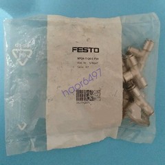 10PC new Festo NPQH-T-Q6-E-P10 578381 T-type quick-insert connector #YP1