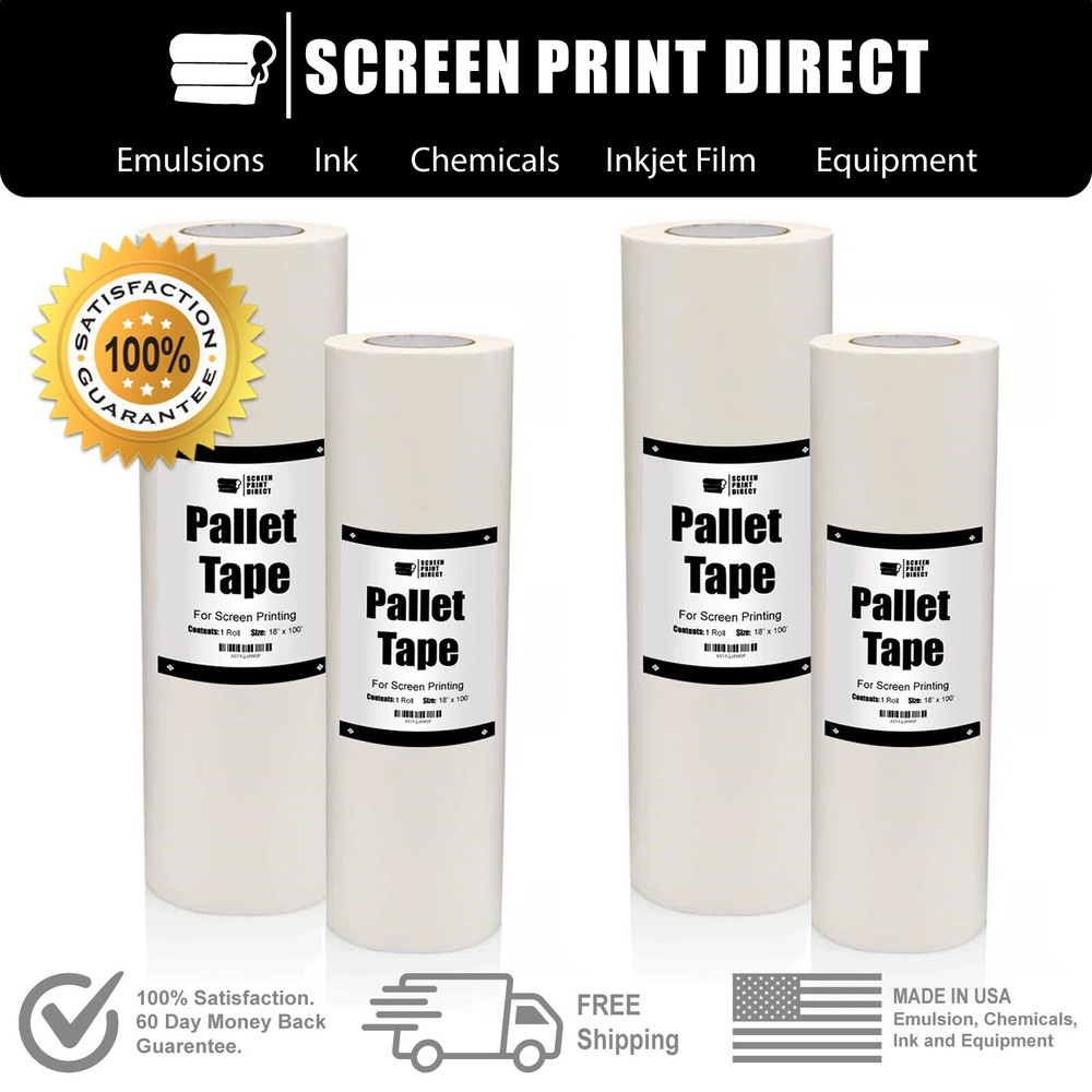Ecotex® Pallet Tape For Screen Printing – Multiple Sizes