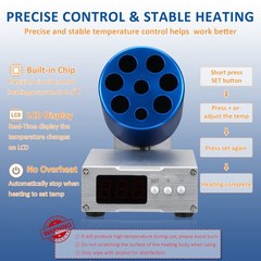 ANNWAH Dental Composite Heater, Dental Resin Warmer Used to Heat Resin, Heating