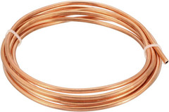 Copper Refrigeration Tubing Coil Soft Bendable HVAC Pipe Multiple Sizes