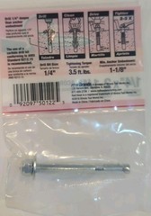 Red Head 1/4 in. × 2-1/4 in. Zinc-Plated Steel Acorn Nut Sleeve Anchor Lot Of 9