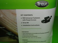 (900 Count) TREX Hideaway Hidden Deck Universal Fasteners 500 sq.ft. DA00002 NEW