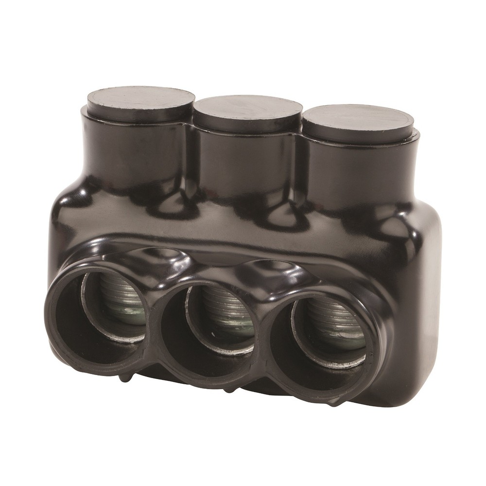 IPLD500-3B Polaris Insulated Multi-Cable Connector Block, Black