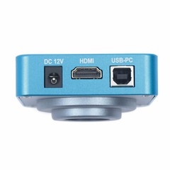 HD 1080p HDMI Industrial Digital Video Microscope Camera C Mount USB Blue NEW !