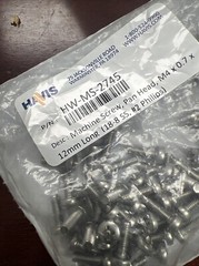 [Qty-50pcs] M4x0.7×12 18-8 SS Phillips Pan-Head machine screws Havis HW-MS-2745