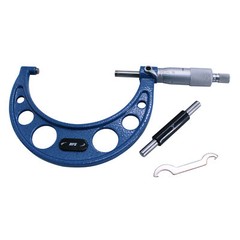 HFS(R) 3-4″x0.0001″ Solid Metal Frame Outside Micrometer(Plastic Case)