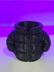 Nike Jacket-Shaped Puffer Jacket Style Pencil Holder Desk Organizer Cup