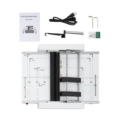 A3 Booklet Folding Binding Machine Paper Stapling Making Book Stapler Office 60W