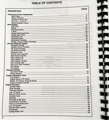 Mustang 940 Skidsteer Loader Service Parts Catalog Manual Set Repair Workshop