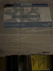 New In Box YORK 375-49340-101 / PRV Motor Actuator / (YK Mod F, G, H)