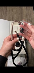 Eko CORE 500 Digital Stethoscope Rose Gold RARE! Plus extra earbuds and covers!!