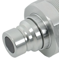 373-6967 Male Flat Face Coupler Compatible For Caterpillar 226D 262D 279D 299D