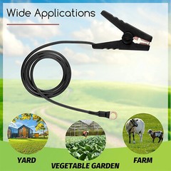Electric Fence Controller Charger Kits For Animal Cattle Poultry Supplies