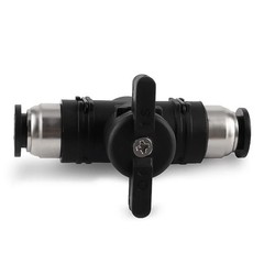 Metaland 5/32″ OD Pneumatic Ball Valve BUC Push to 4mm or 5/32“ Tube