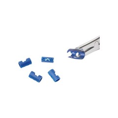Raney Clip Set 150 Plastic Clips + Applicator Forceps Neuro Surgical, Scalp Clip
