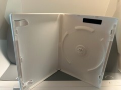 10 PCS TOP QUALITY 14MM STANDARD AMARAY SINGLE DVD CASE, WHITE, ZR4,FREE SHIP