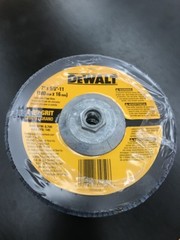(5 Pack) DeWalt DW8330 7″ x 5/8″ -11 Zirconia Z80 Grit Flap Discs