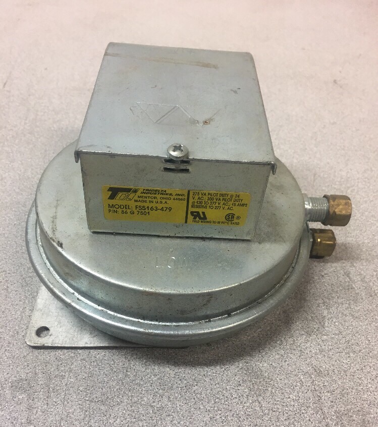 Tridelta FS5163-479 Pressure Switch P/N 86-G-7501