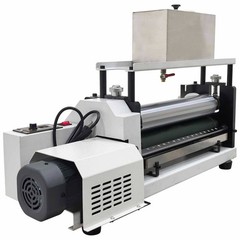 110VAutomatic Double-sided Gluing Machine Glue Coating Machine for Paper Leather