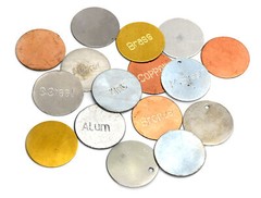 Set of Metal Disks, Metal Identification Kit, Educational – Eisco Labs