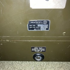 Rare Cadillac Gage Company Control Panel Box Gun Controller Armored Vehicle Tank