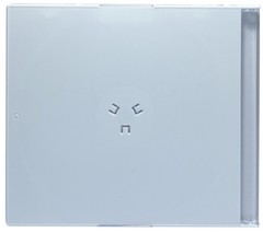 50 SLIM WHITE Color CD Jewel Cases & 100 OPP Bags