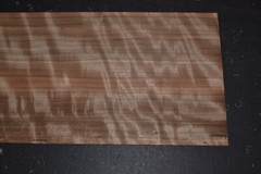 Queensland Walnut Raw Wood Veneer Sheet 8 x 31 inches 1/42nd BLEMISHED J7861-31