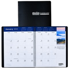 2025 Earthscapes 264-02 HOD26402 House of Doolittle Monthly Planner, 8.5 x 11″