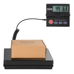 VEVOR Shipping Scale Digital Postal Scale 110 lbs x 0.07 oz. AC/DC Package LCD