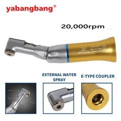 Dental Handpiece Low Speed Handpiece Contra Angle Latch E-Type Attach EX203 Gold