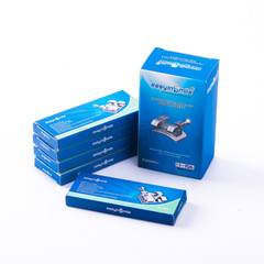 30Pack Orthodontic Brackets Dental Mini Metal Braces Roth/MBT .022” Hooks 3/345