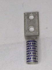 BURNDY YAZV282TC38FX 4/0 Copper Lug PURPLE DIE 15