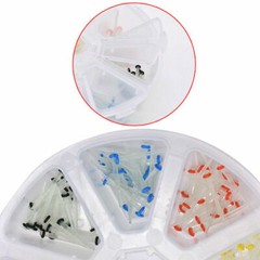 Dental Fiber Post Glass Quartz Teeth Restorative Root Canal Pins 1/1.2/1.4/1.6mm