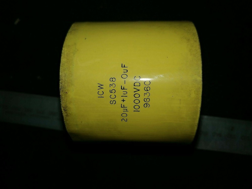 ICW SC538 Capacitor 20UF 1000VDC High Voltage Industrial Power Electronics OEM