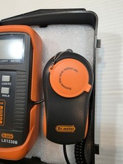 Dr.meter Digital Light Meter LX1330B Lux FC 0.1-200000 Range with Case Sensor