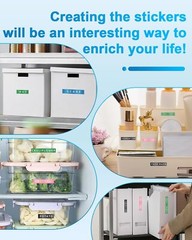 Compatible DYMO Embossing Label Maker with 5 DYMO Label Tapes | Organizer Xpress